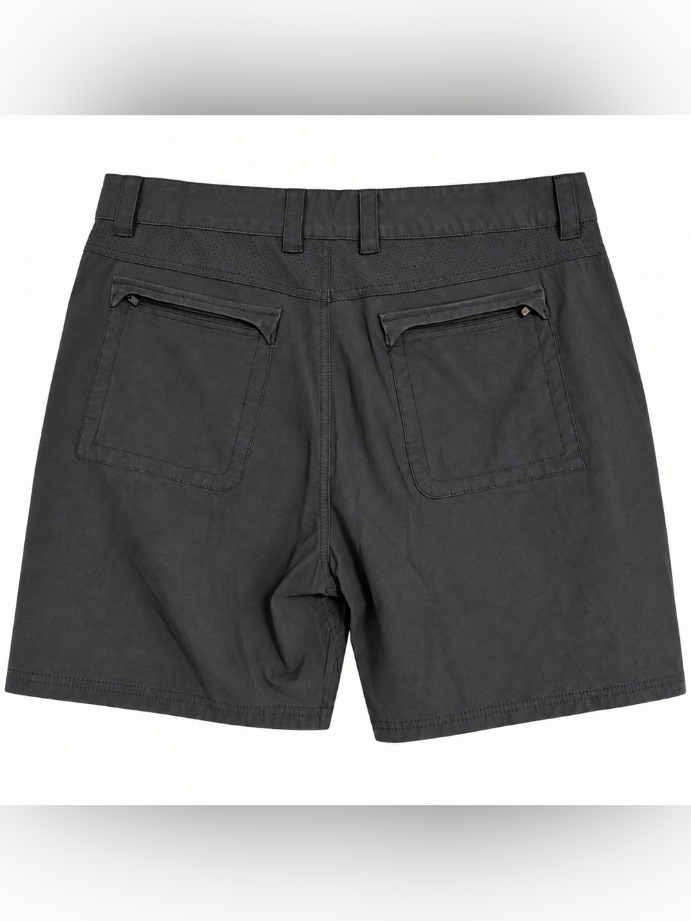 Huk Black Men's Cargo Shorts with Zip Pocket - Picture 2 of 5